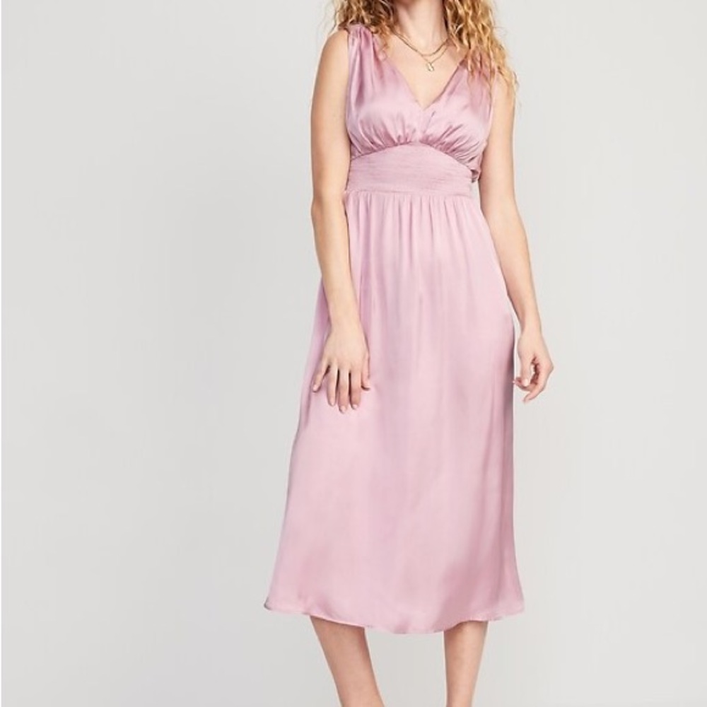 Old Navy Blush Pink Maxi Dress - Size L